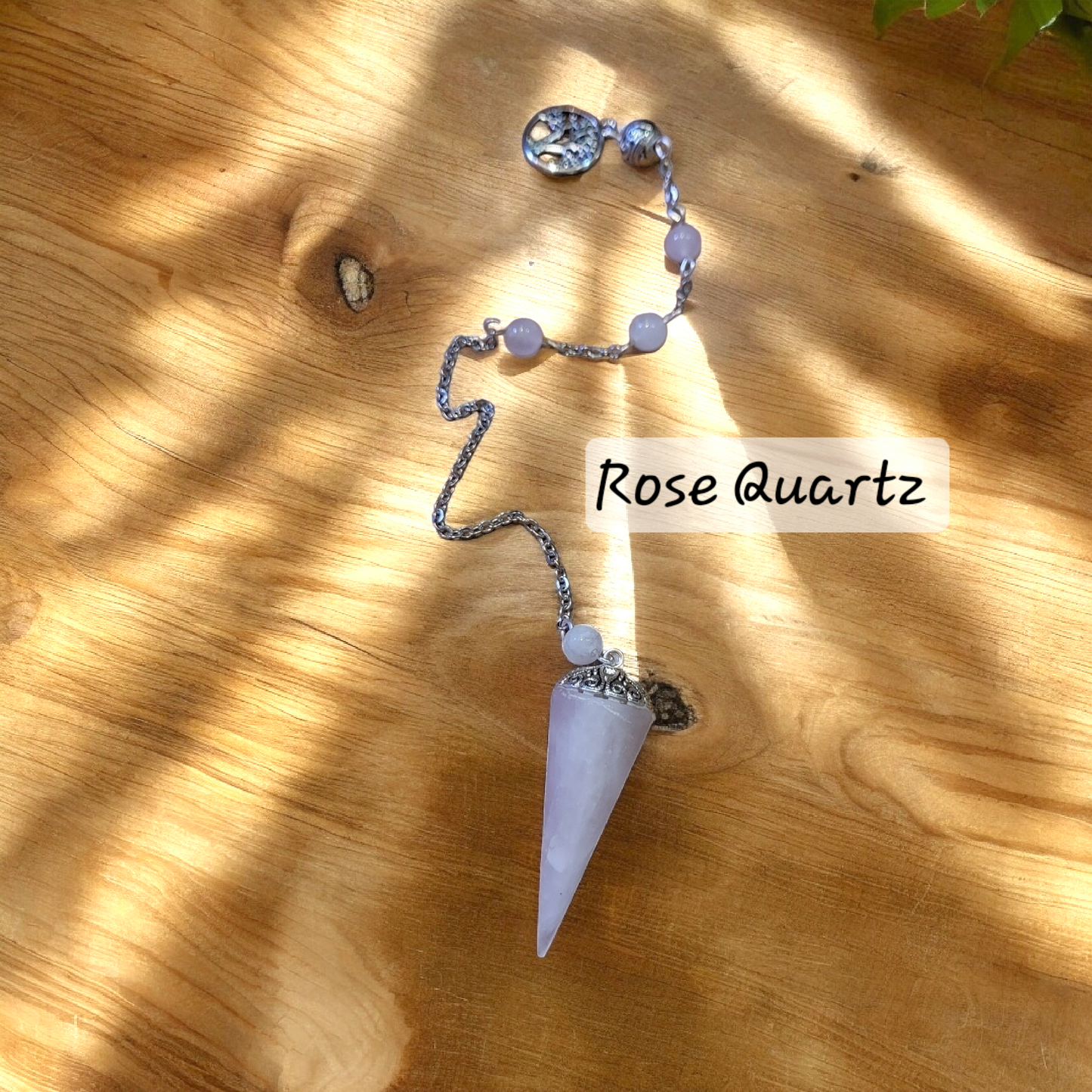 Rose Quartz Pendulum